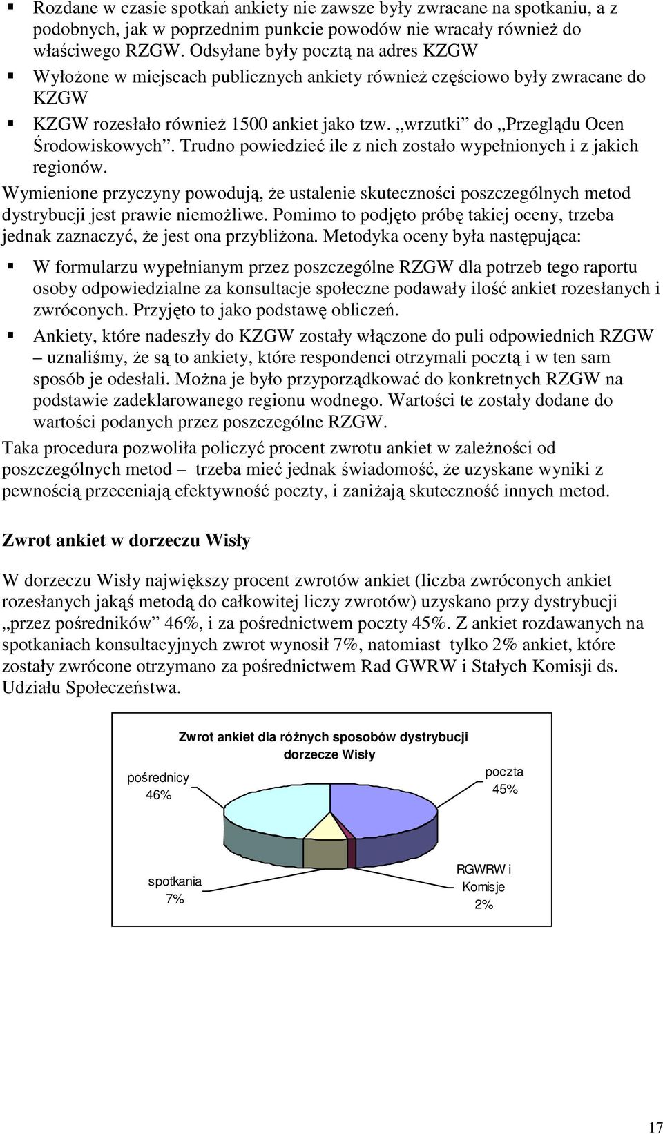 wrzutki do Przeglądu Ocen Środowiskowych. Trudno powiedzieć ile z nich zostało wypełnionych i z jakich regionów.