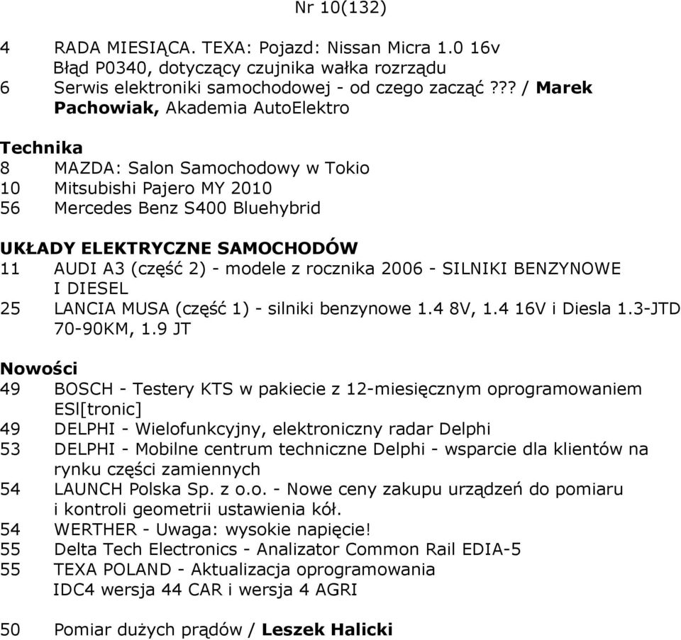 SILNIKI BENZYNOWE I DIESEL 25 LANCIA MUSA (część 1) - silniki benzynowe 1.4 8V, 1.4 16V i Diesla 1.3-JTD 70-90KM, 1.