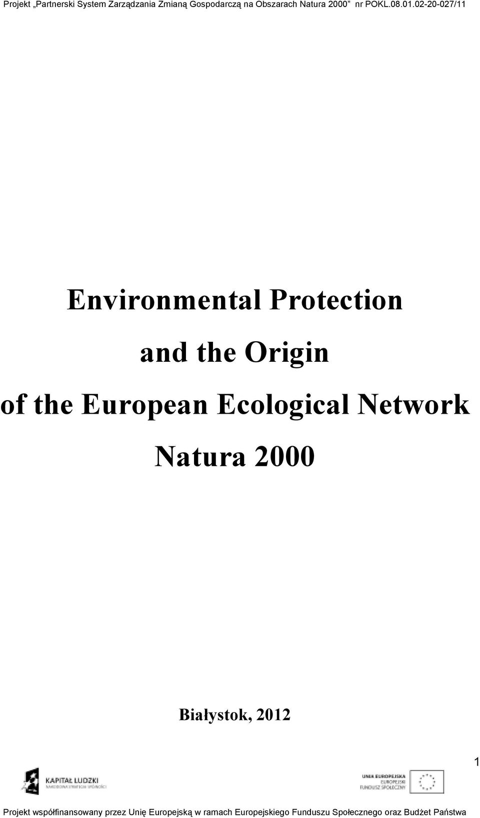 European Ecological