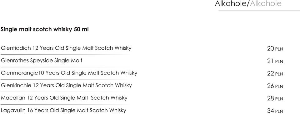 Whisky Glenkinchie 12 Years Old Single Malt Scotch Whisky Macallan 12 Years Old Single Malt