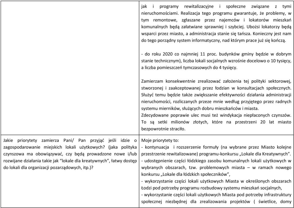 Ubożsi lokatorzy będą wsparci przez miasto, a administracja stanie się tańsza. Konieczny jest nam do tego porządny system informatyczny, nad którym prace już się kończą.