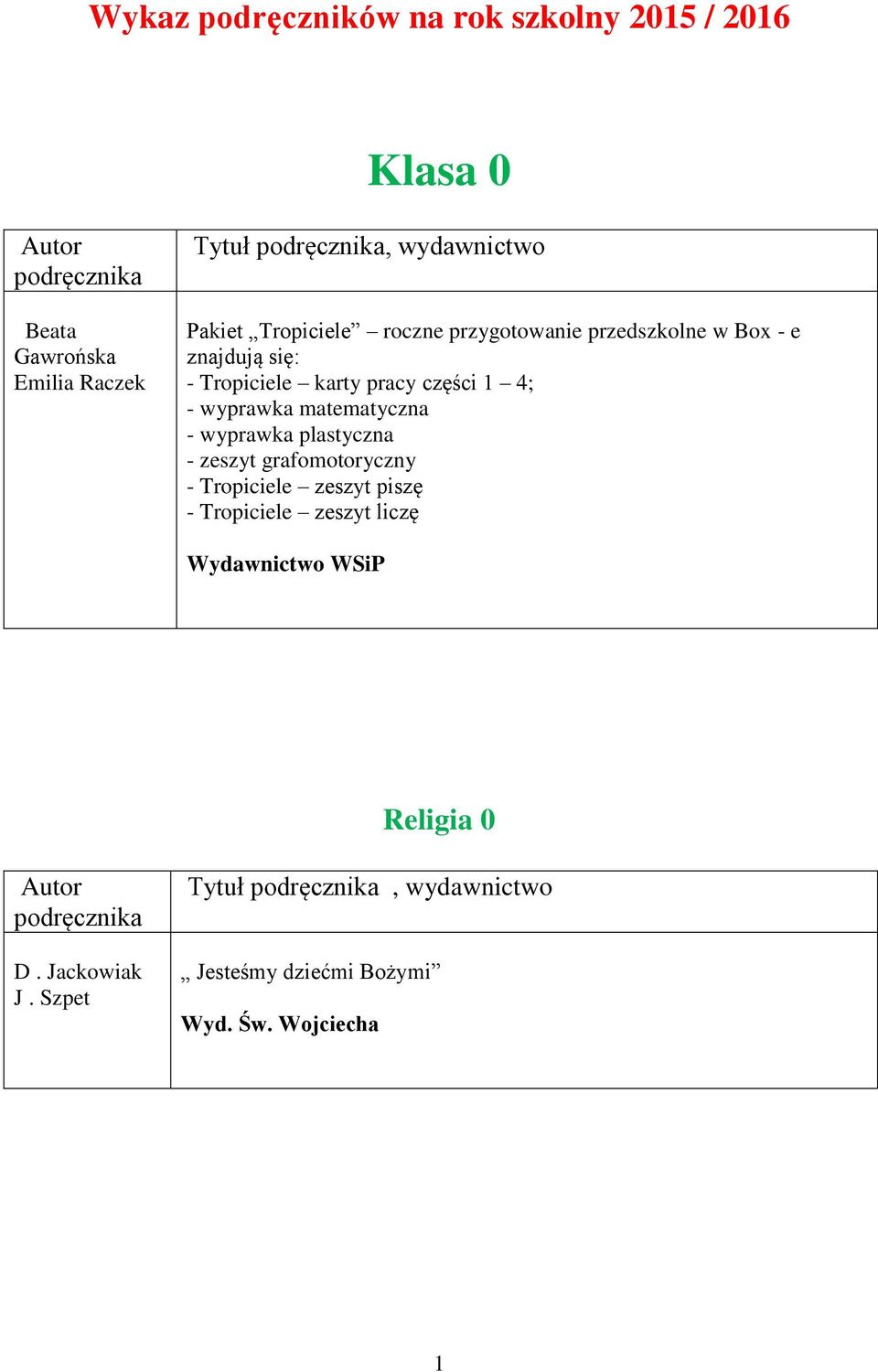 wyprawka matematyczna - wyprawka plastyczna - zeszyt grafomotoryczny - Tropiciele zeszyt piszę - Tropiciele