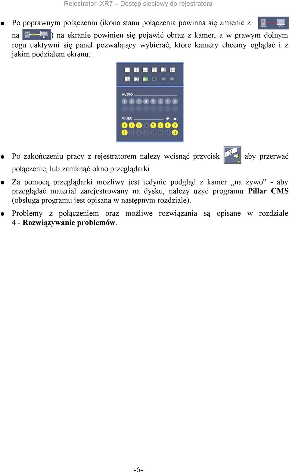 lub zamknąć okno przeglądarki.