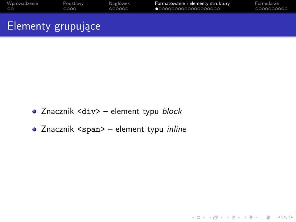 element typu block