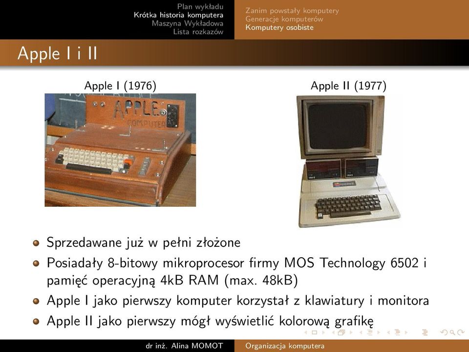 pamięć operacyjną 4kB RAM (max.