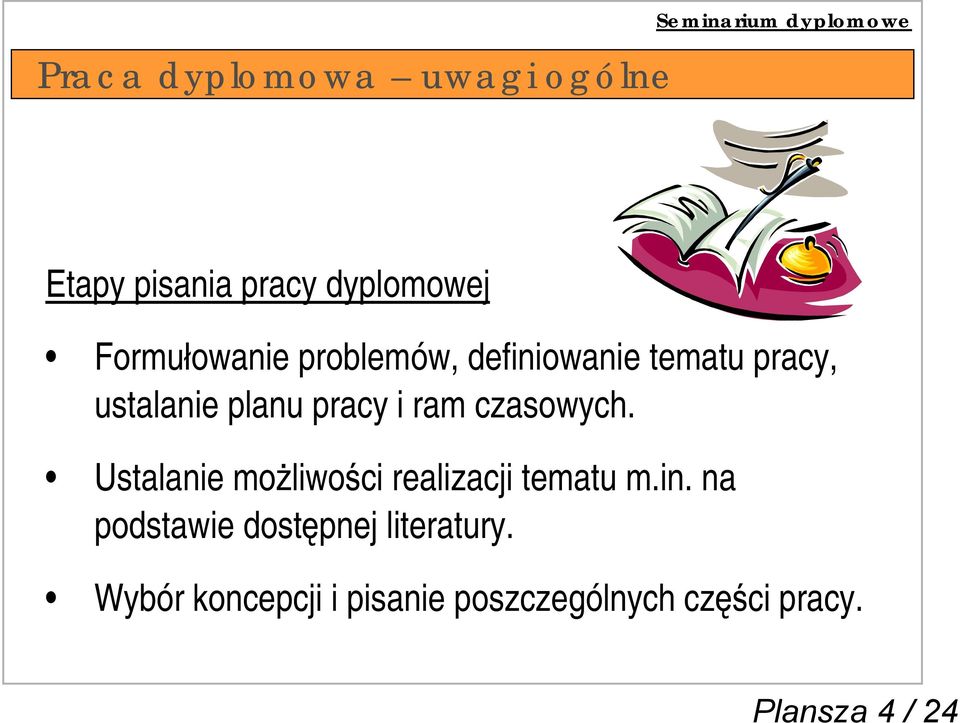 czasowych. Ustalanie mo liwo ci realizacji tematu m.in.