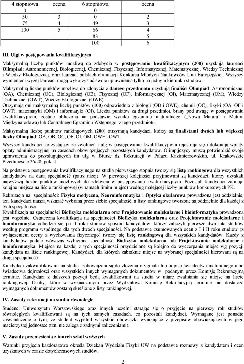 Informatycznej, Matematycznej, Wiedzy Technicznej i Wiedzy Ekologicznej, oraz laureaci polskich eliminacji Konkursu Młodych Naukowców Unii Europejskiej.