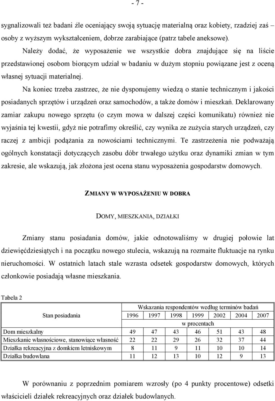 Na koniec trzeba zastrzec, że nie dysponujemy wiedzą o stanie technicznym i jakości posiadanych sprzętów i urządzeń oraz samochodów, a także domów i mieszkań.