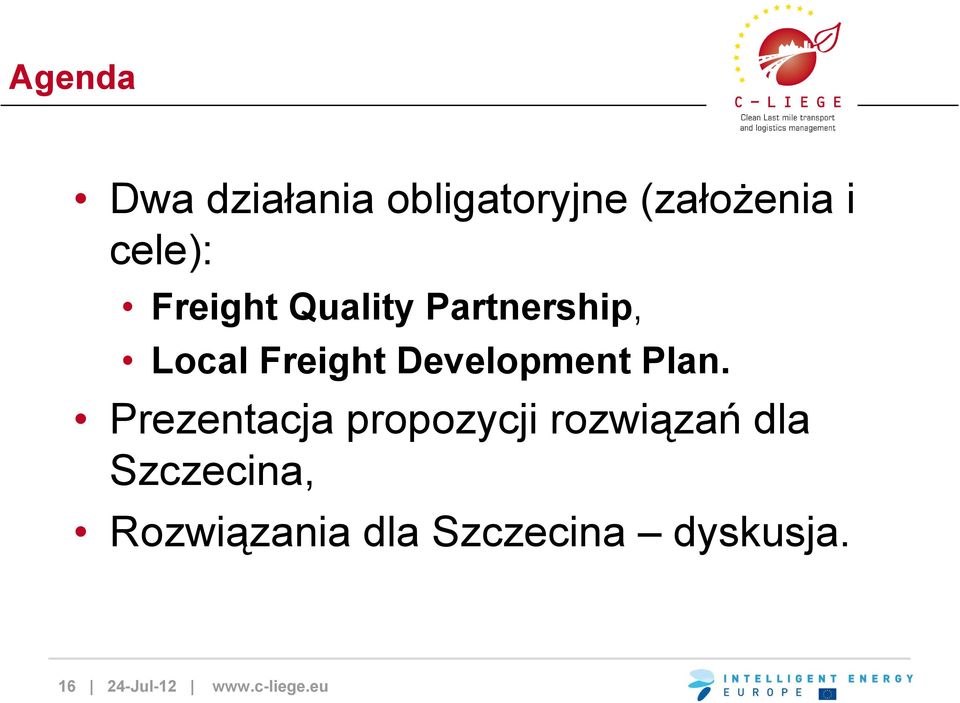 Plan. Prezentacja propozycji rozwiązań dla Szczecina,