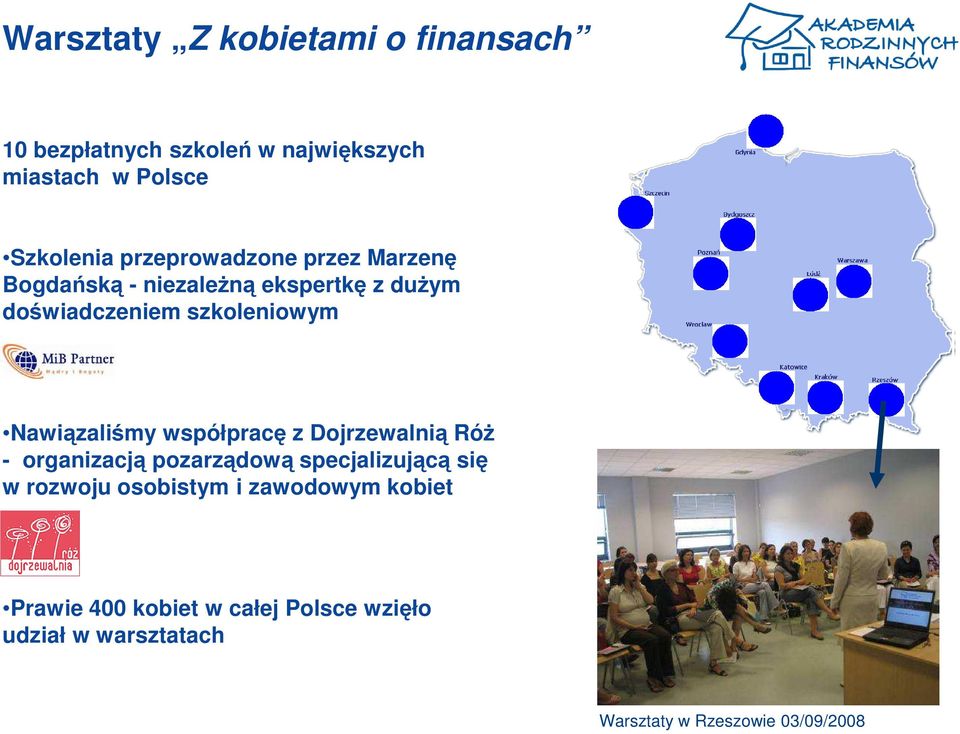 Nawiązaliśmy współpracę z Dojrzewalnią RóŜ - organizacją pozarządową specjalizującą się w rozwoju