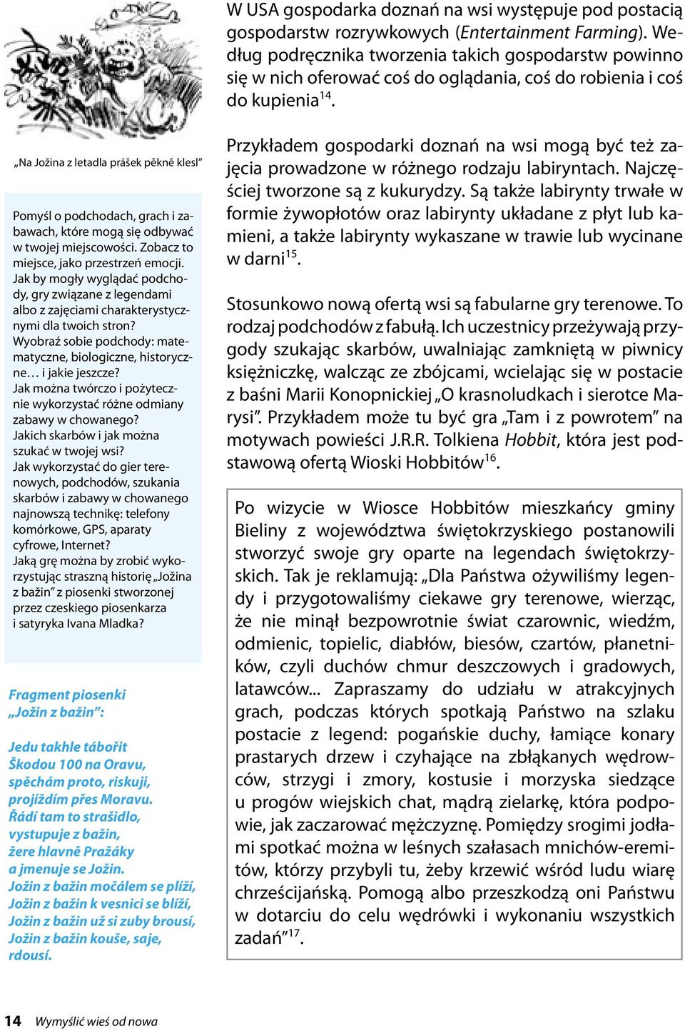 Na Jožina z letadla prášek pěkně klesl Pomyśl o podchodach, grach i zabawach, które mogą się odbywać w twojej miejscowości. Zobacz to miejsce, jako przestrzeń emocji.