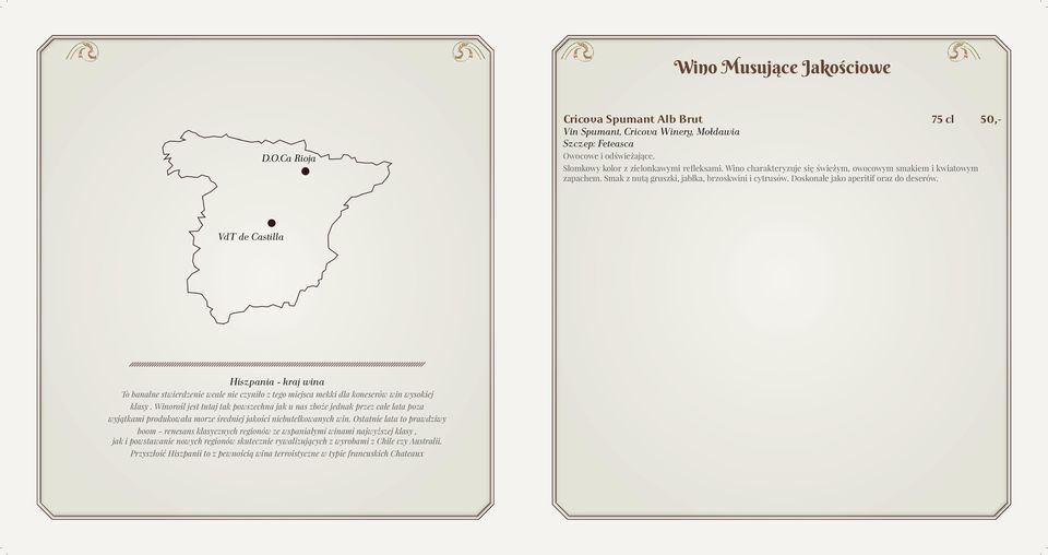 VdT de Castilla Hiszpania - kraj wina To banalne stwierdzenie wcale nie czyniło z tego miejsca mekki dla koneserów win wysokiej klasy.