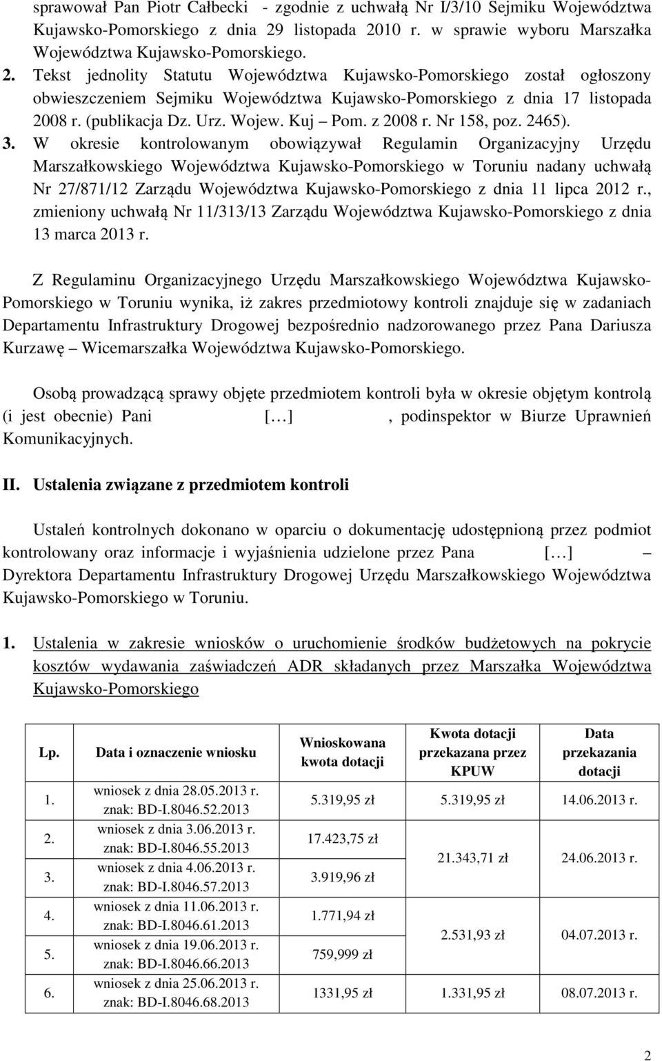 (publikacja Dz. Urz. Wojew. Kuj Pom. z 2008 r. Nr 158, poz. 2465). 3.