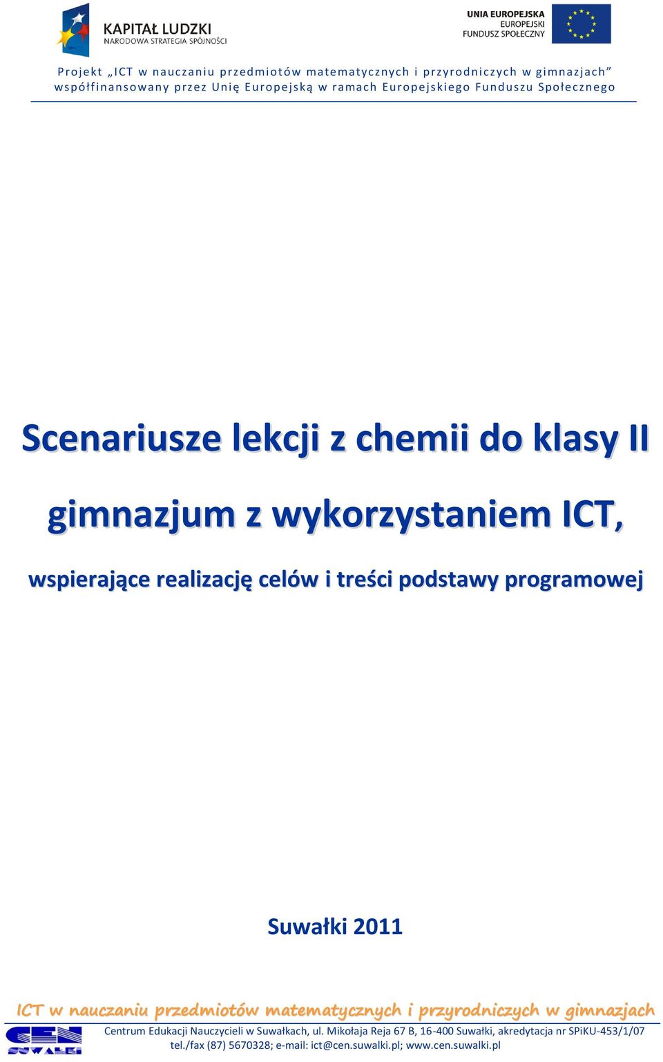 wykorzystaniem ICT, wspierające