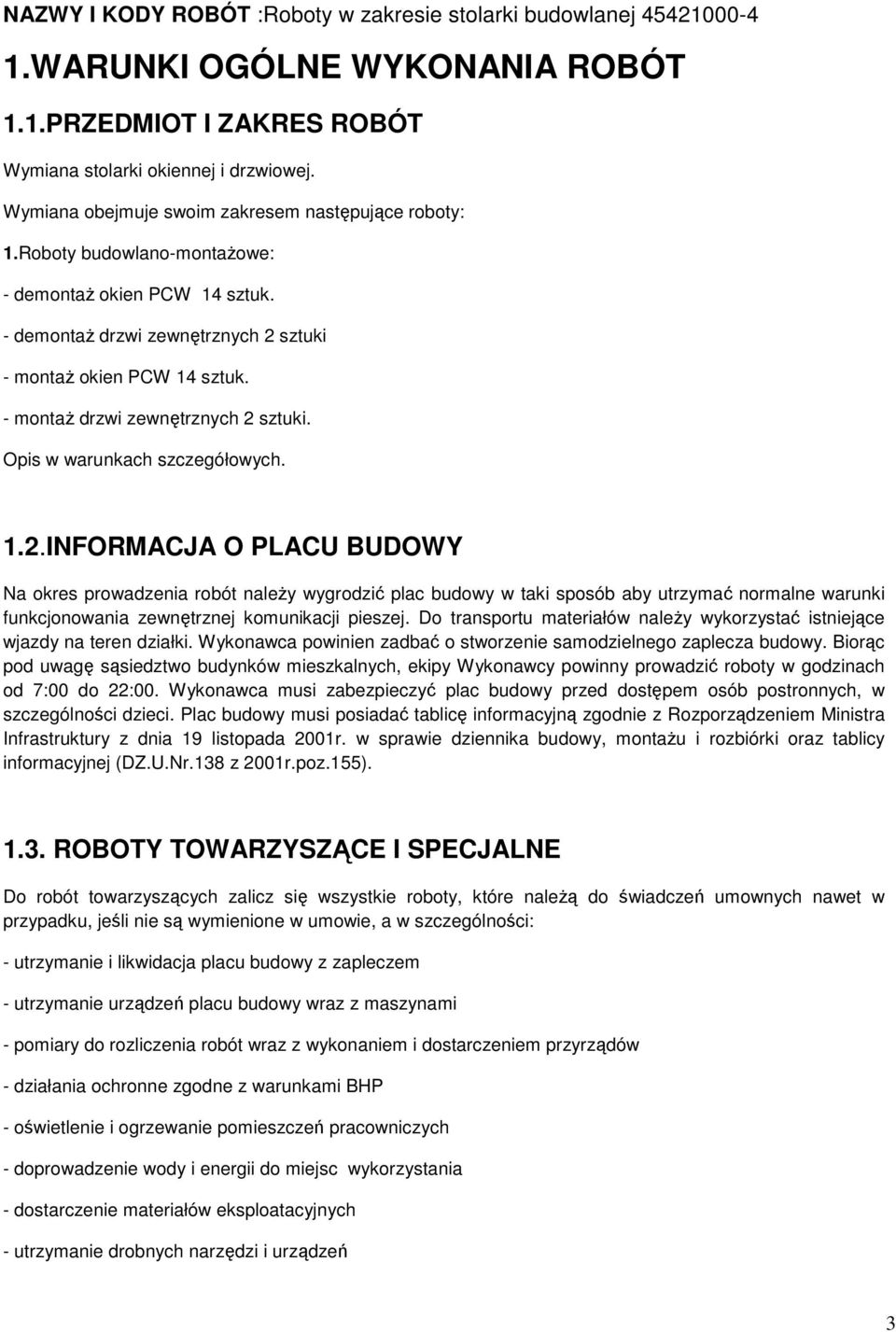 - montaż drzwi zewnętrznych 2 
