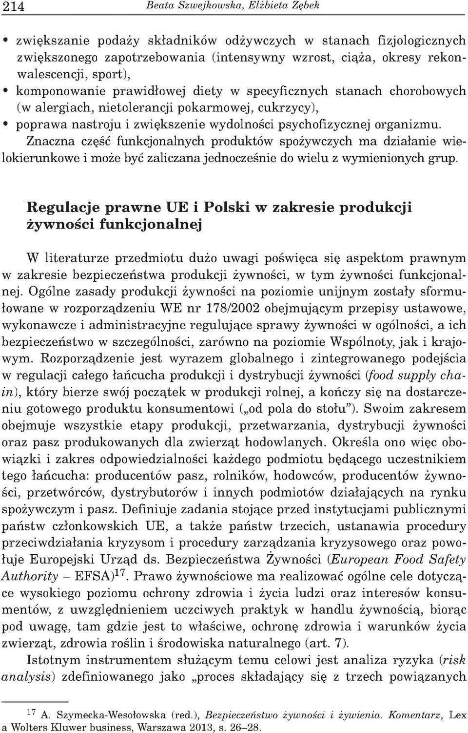 iêkszenie w ydolnoœci psychofizycznej organizm u.