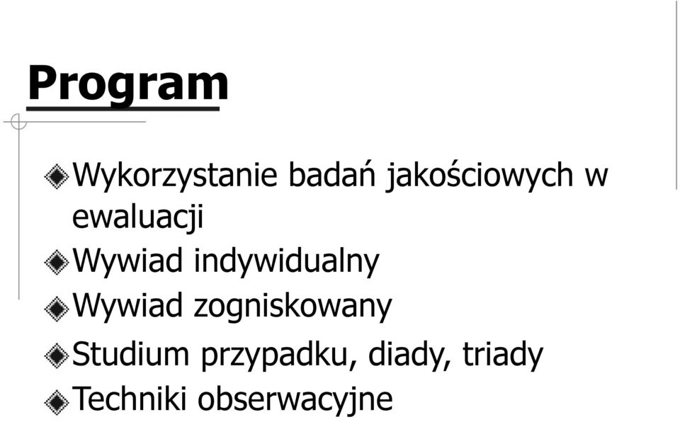 indywidualny Wywiad zogniskowany