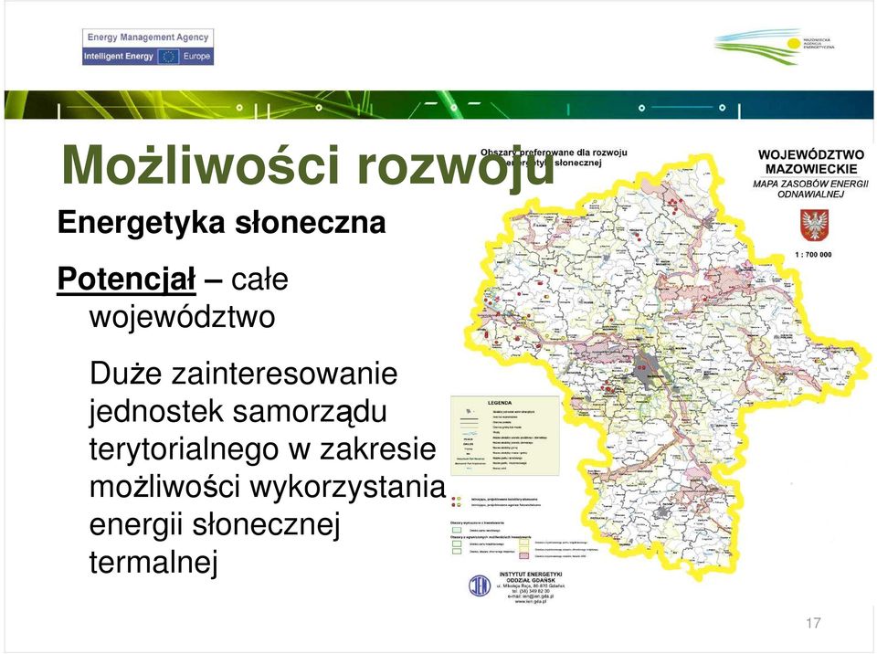 jednostek samorządu terytorialnego w zakresie