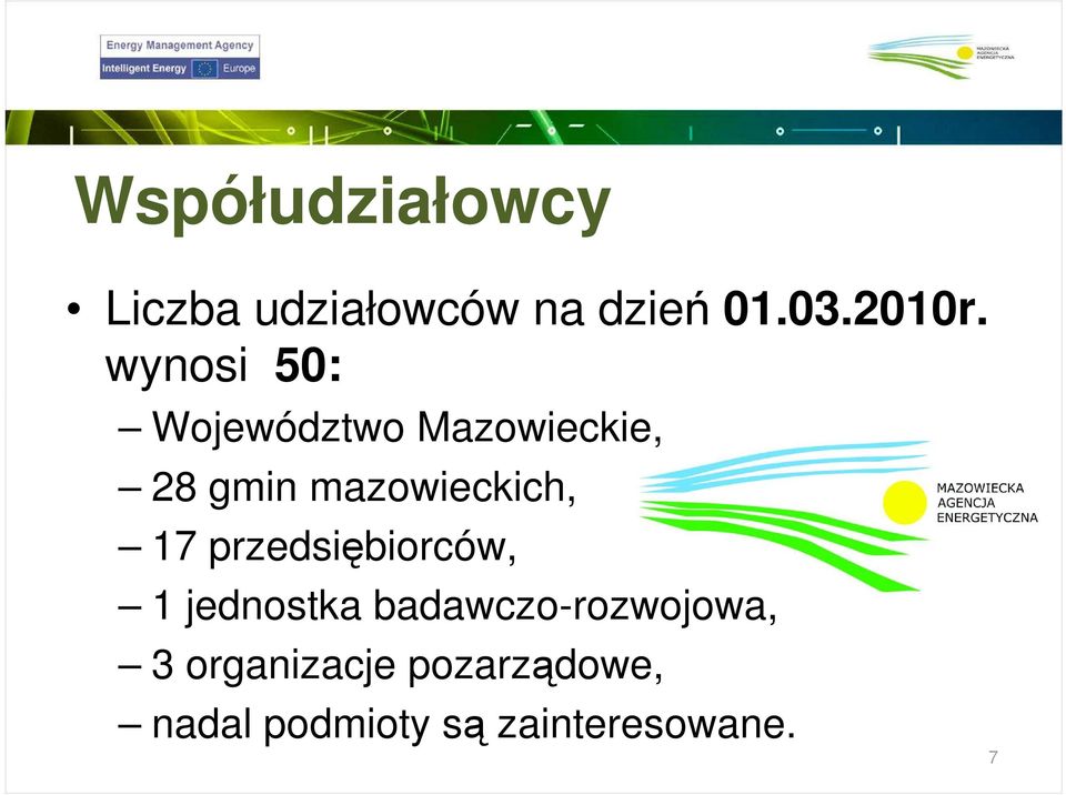 17 przedsiębiorców, 1 jednostka badawczo-rozwojowa, 3