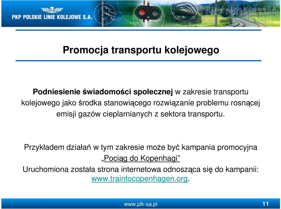 sektora transportu.