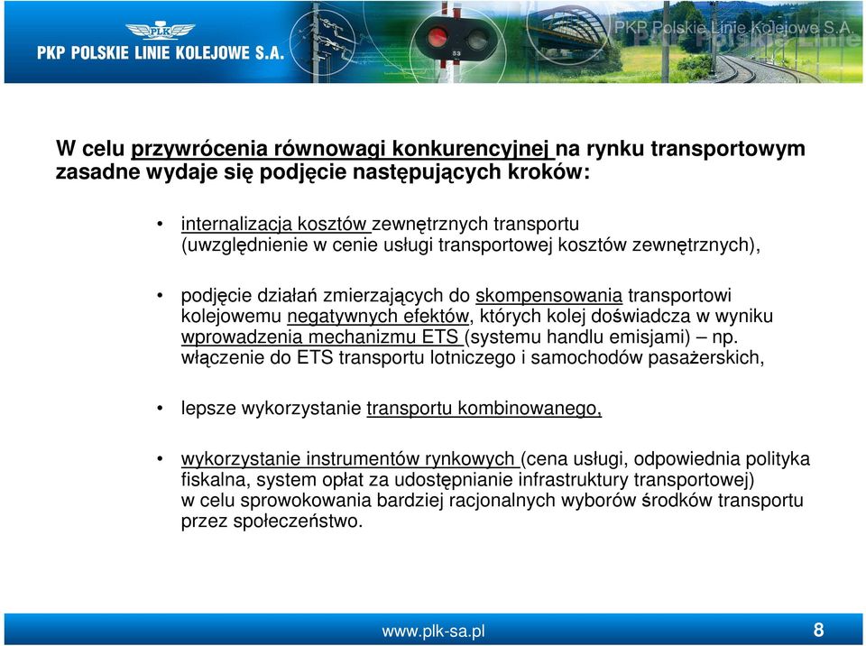 mechanizmu ETS (systemu handlu emisjami) np.