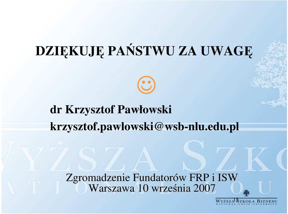 Pawłowski krzysztof.