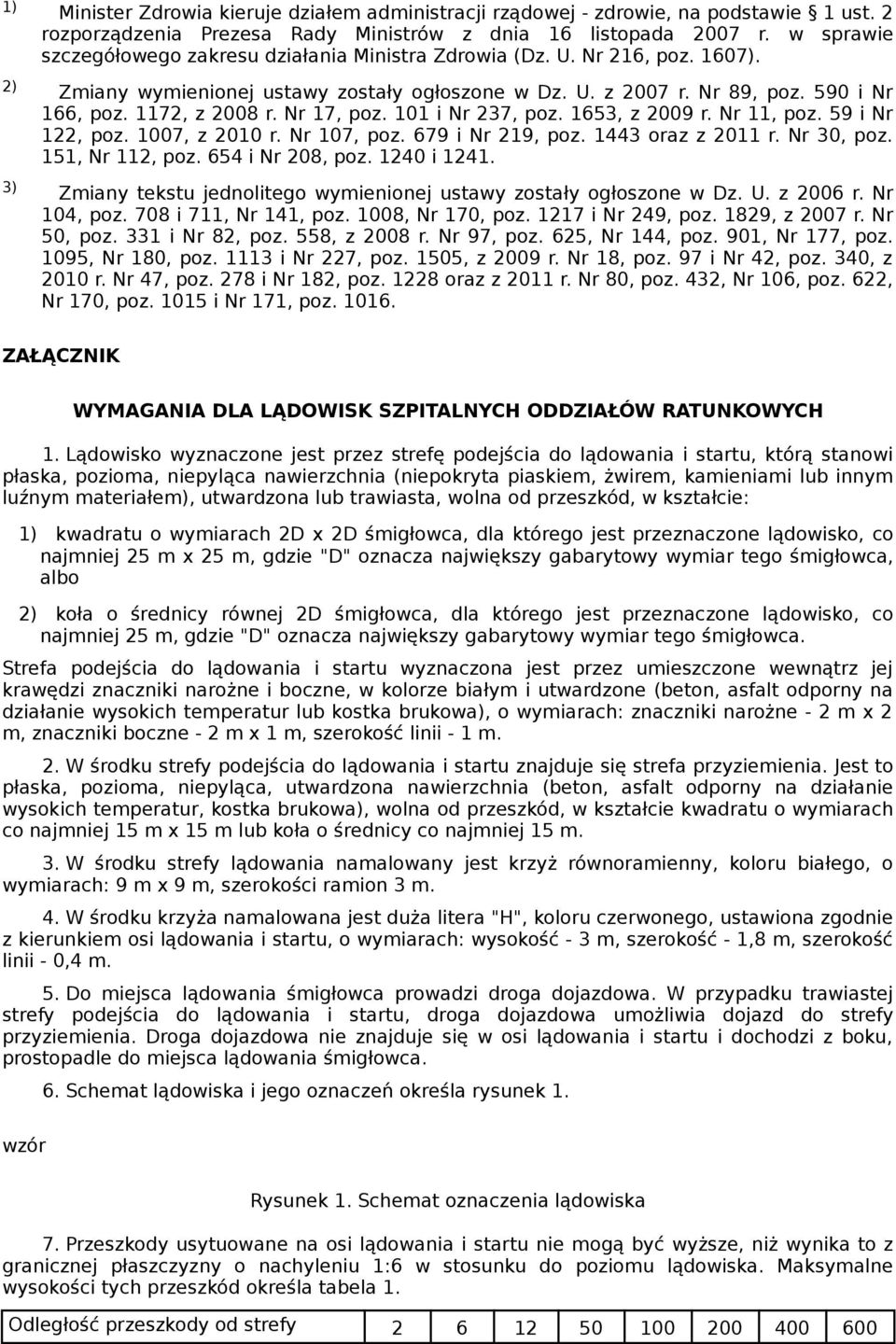 Nr 17, poz. 101 i Nr 237, poz. 1653, z 2009 r. Nr 11, poz. 59 i Nr 122, poz. 1007, z 2010 r. Nr 107, poz. 679 i Nr 219, poz. 1443 oraz z 2011 r. Nr 30, poz. 151, Nr 112, poz. 654 i Nr 208, poz.