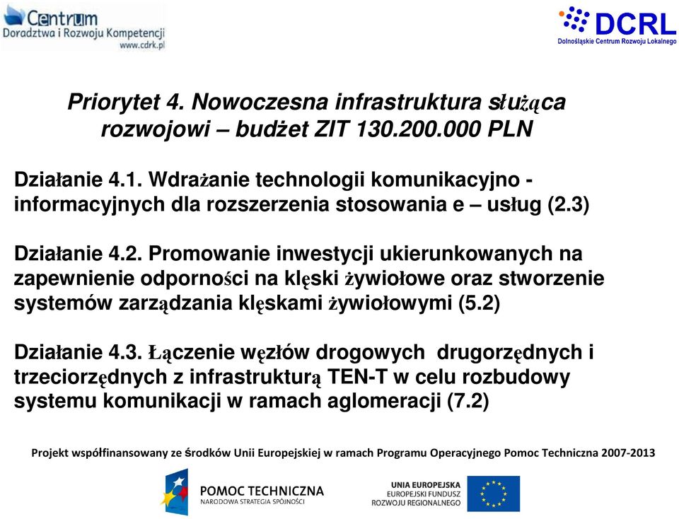 3) Działanie 4.2.