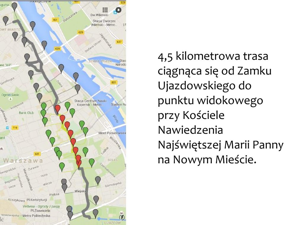 widokowego przy Kościele Nawiedzenia