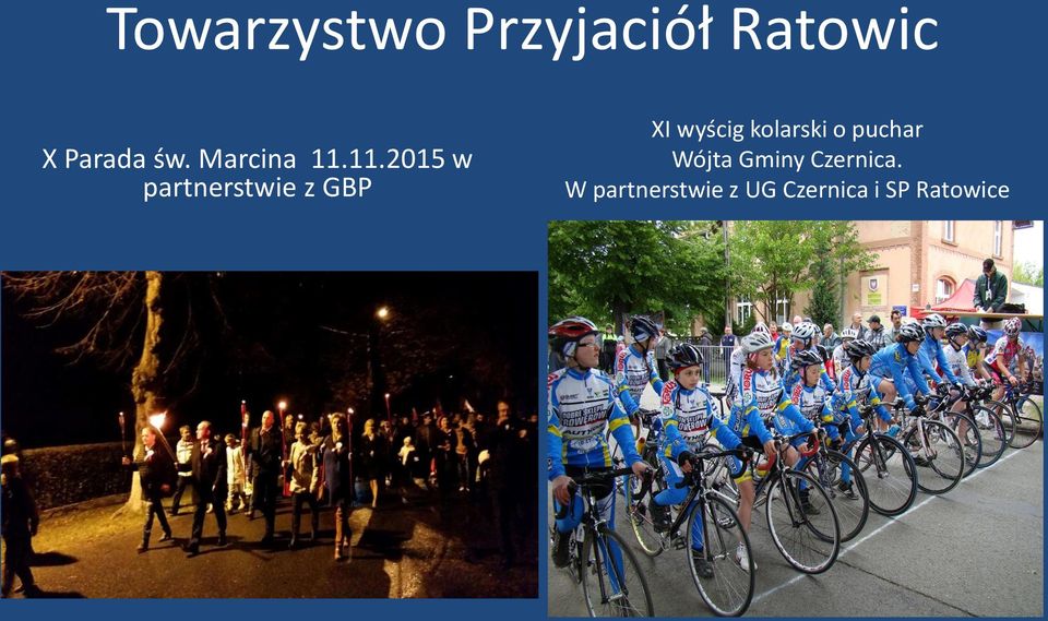 11.2015 w partnerstwie z GBP XI wyścig