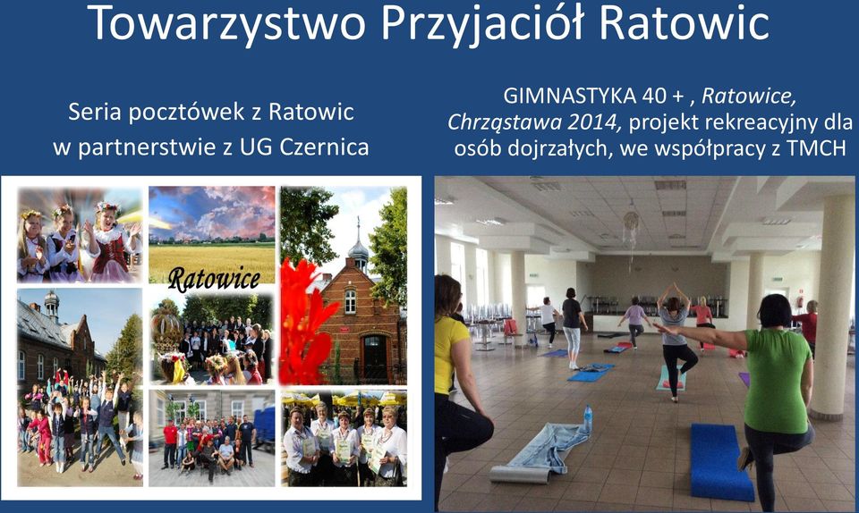 GIMNASTYKA 40 +, Ratowice, Chrząstawa 2014,