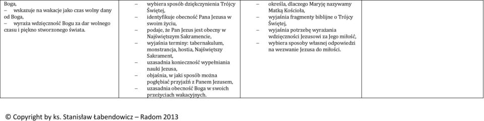 monstrancja, hostia, Najświętszy Sakrament, uzasadnia konieczność wypełniania nauki Jezusa, objaśnia, w jaki sposób można pogłębiać przyjaźń z Panem Jezusem, uzasadnia obecność Boga w swoich