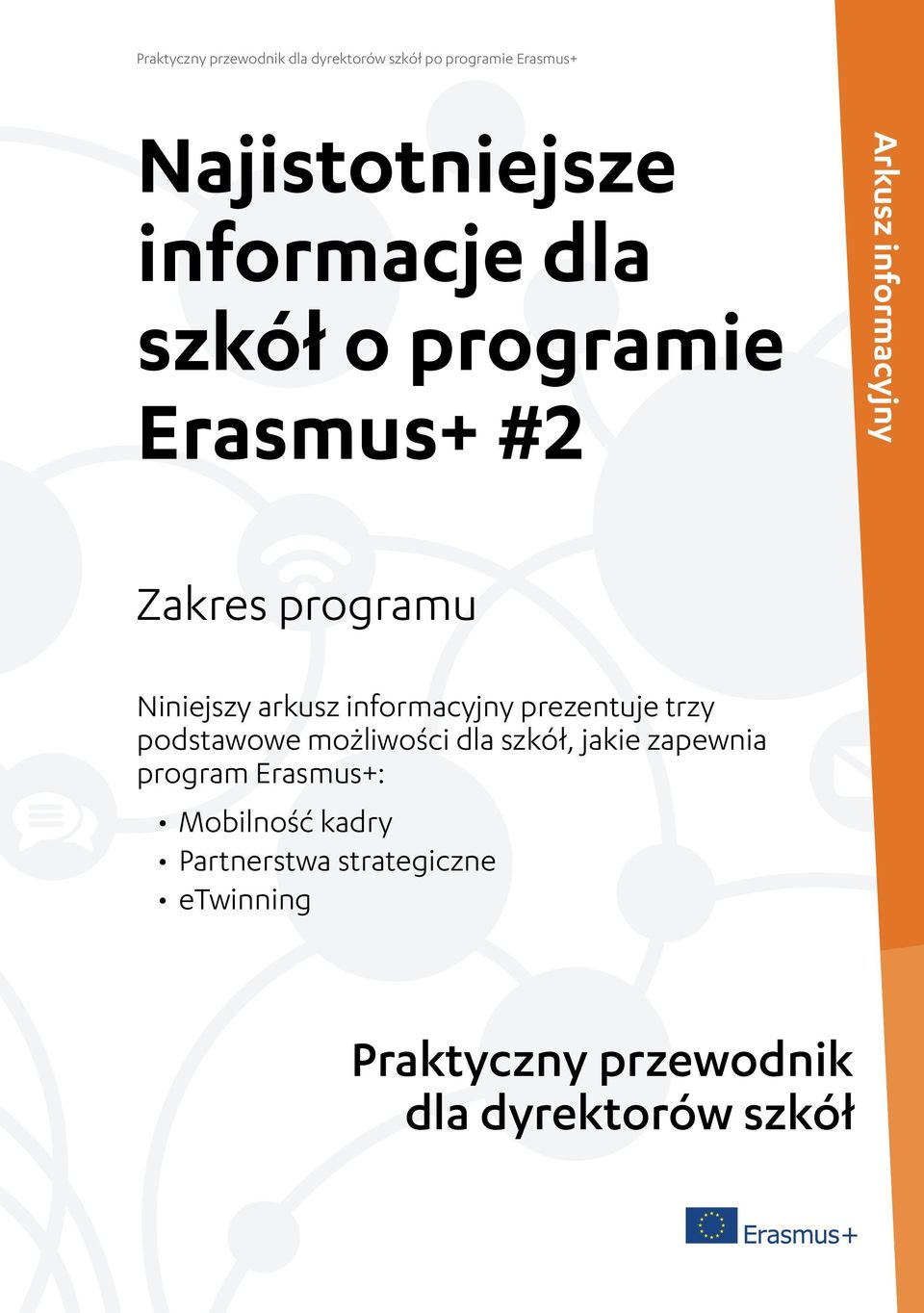 podstawowe możliwości dla szkół, jakie zapewnia program Erasmus+: Mobilność