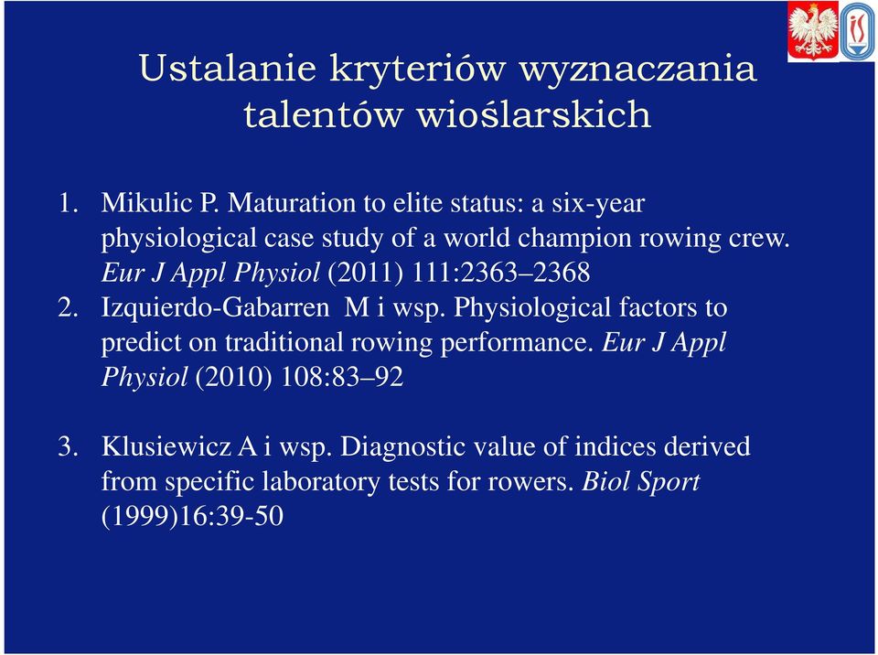 Eur J Appl Physiol (2011) 111:2363 2368 2. Izquierdo-Gabarren M i wsp.