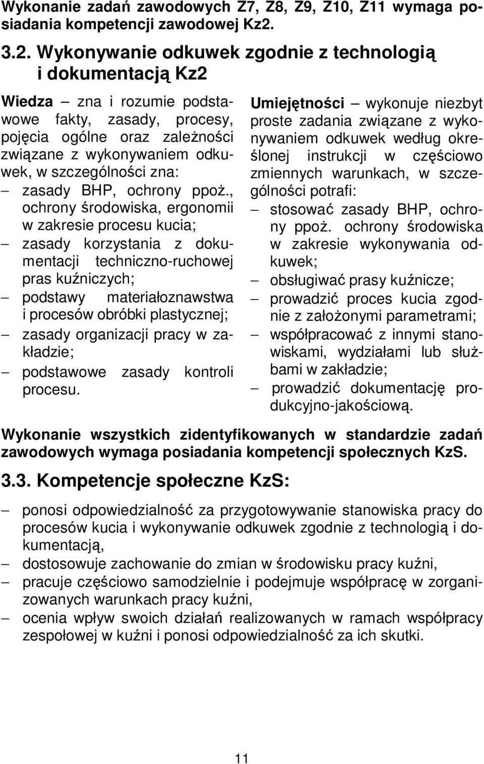 szczególności zna: zasady BHP, ochrony ppoż.