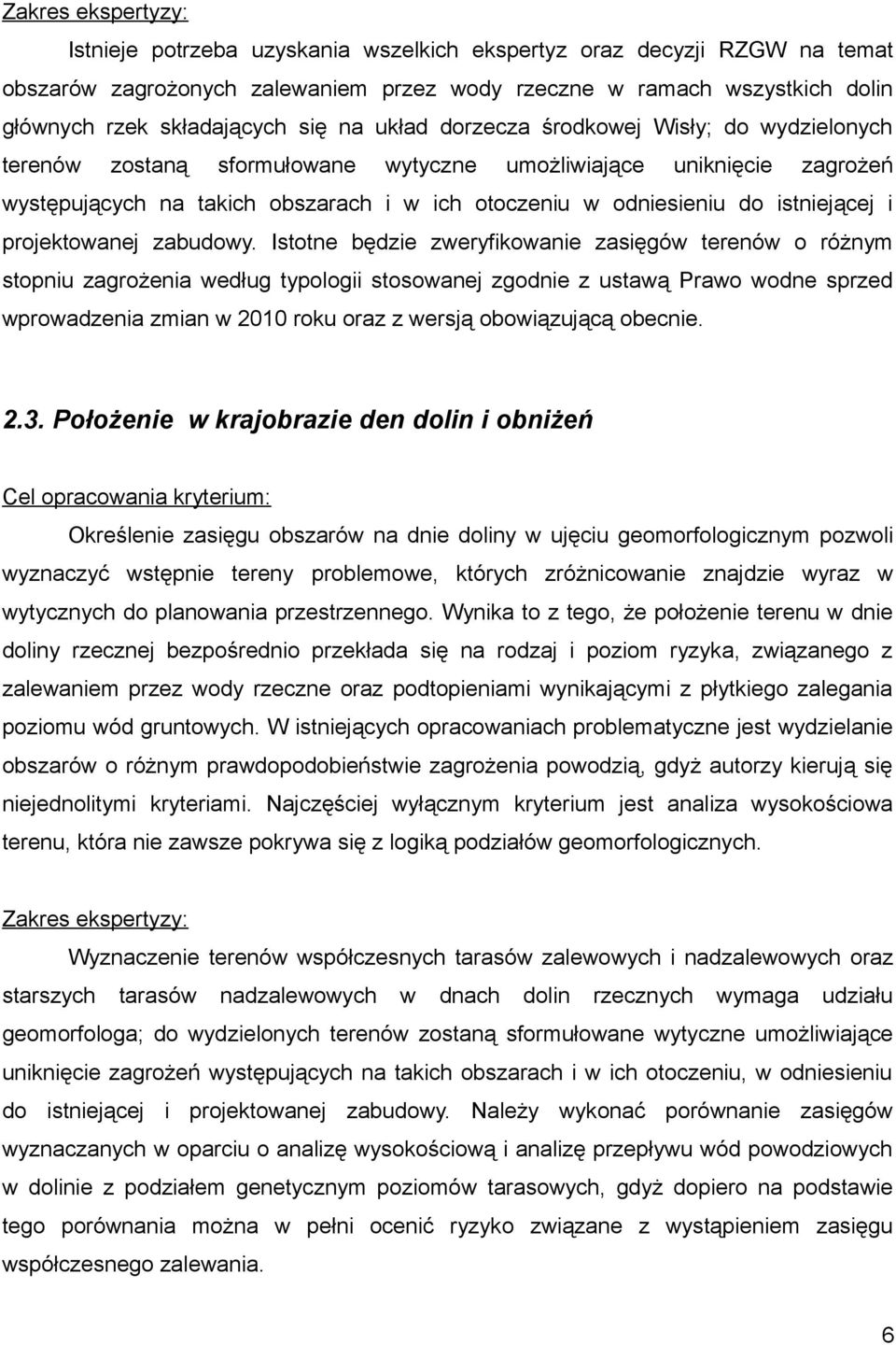 istniejącej i projektowanej zabudowy.