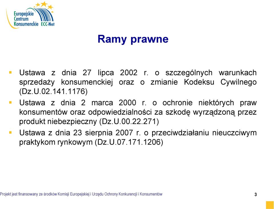 1176) Ustawa z dnia 2 marca 2000 r.