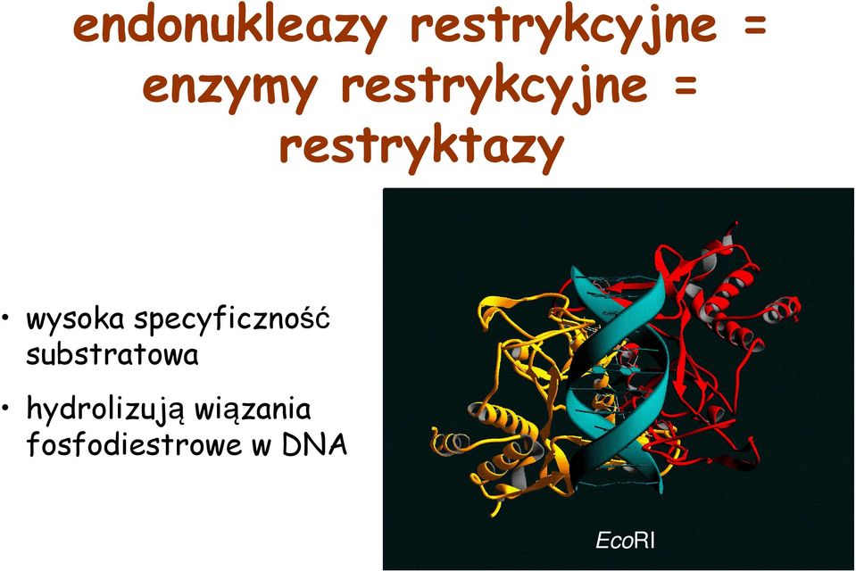 specyficzność substratowa