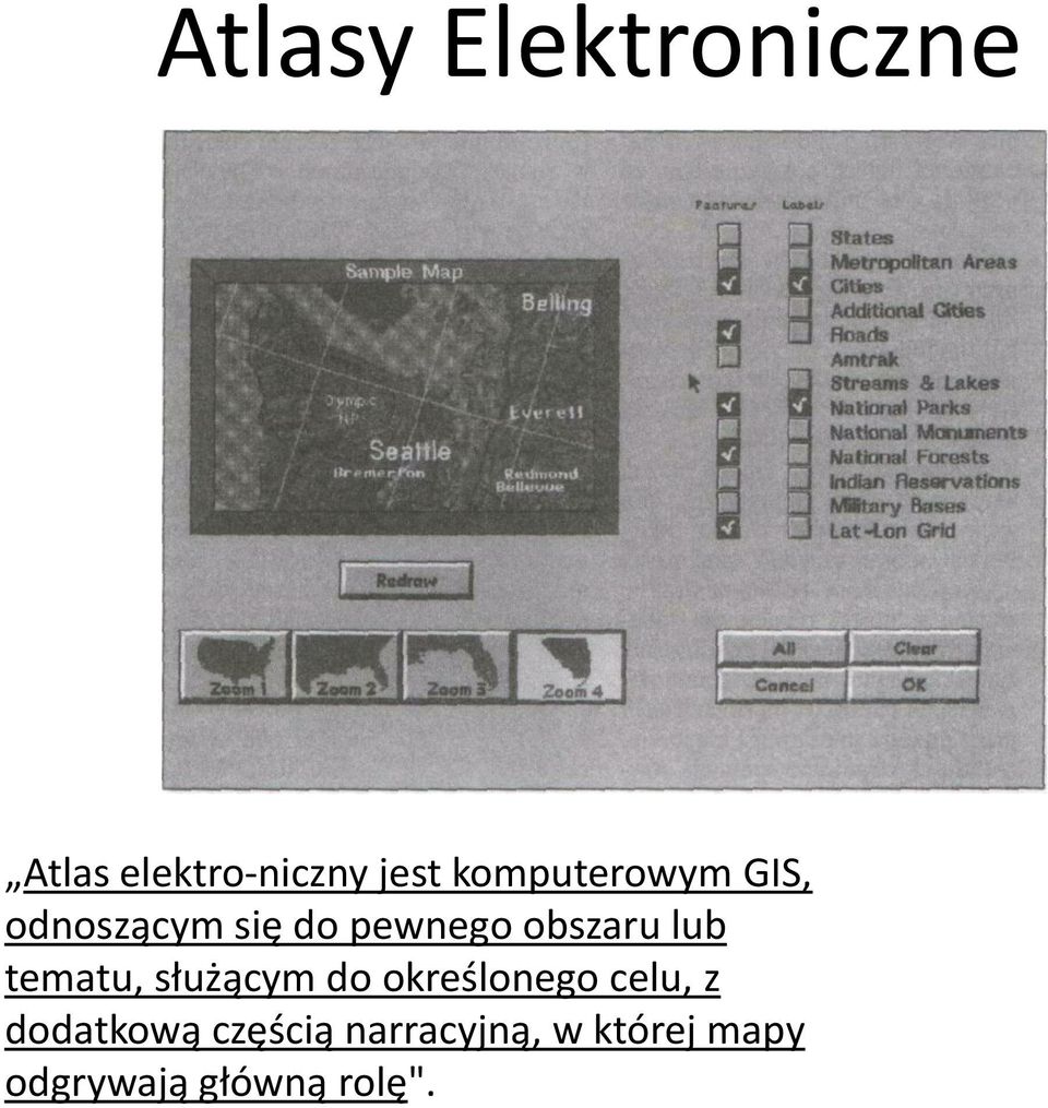 lub tematu, służącym do określonego celu, z