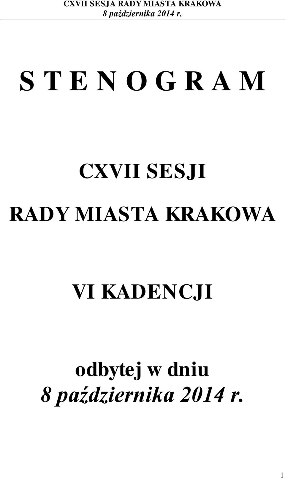 MIASTA KRAKOWA VI