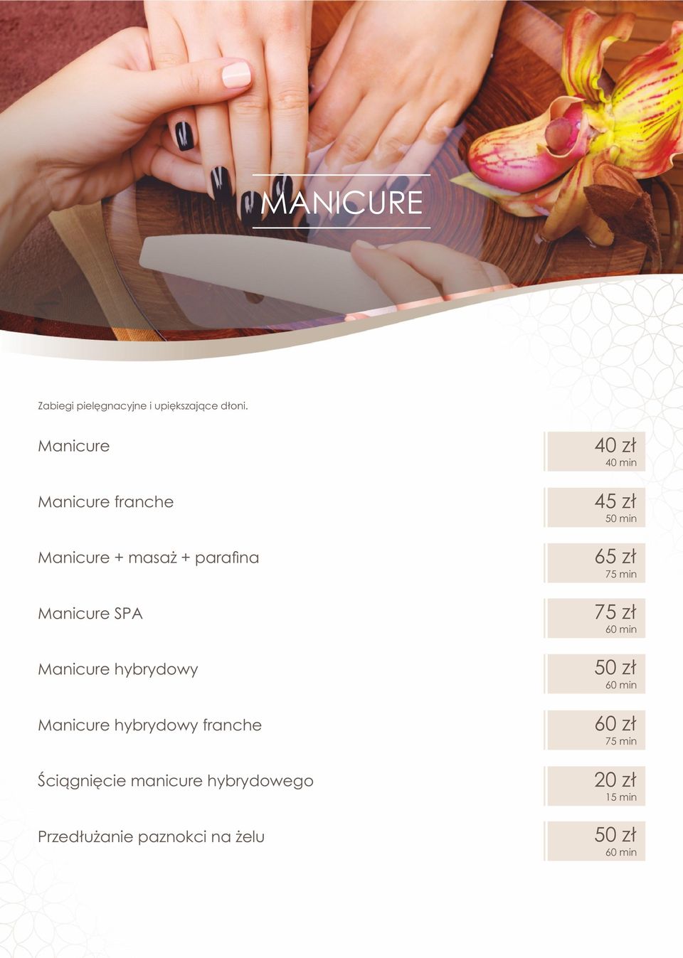 hybrydowy Manicure hybrydowy franche Ściągnięcie manicure hybrydowego