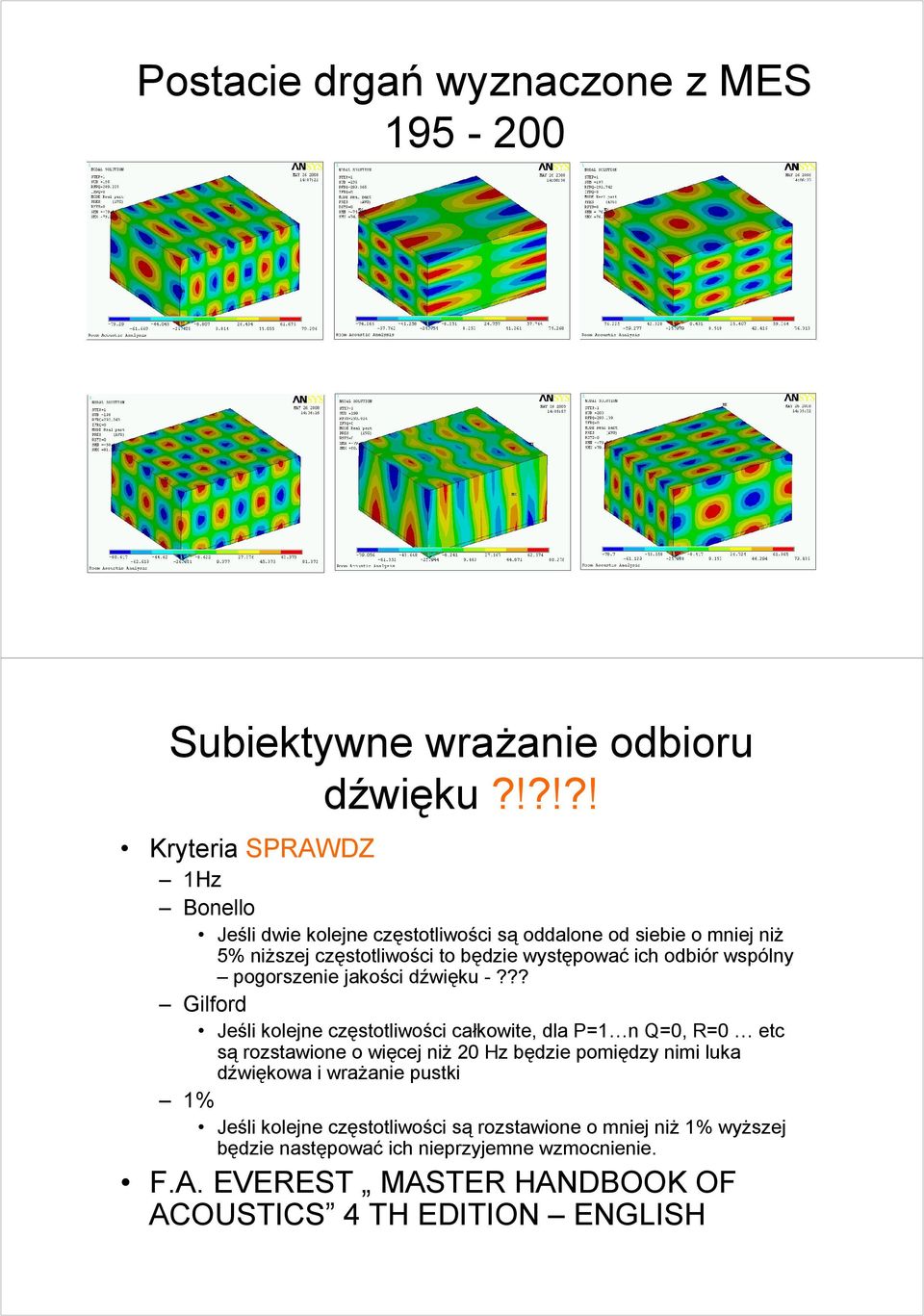 ich odbiór wspólny pogorszenie jakości dźwięku -?