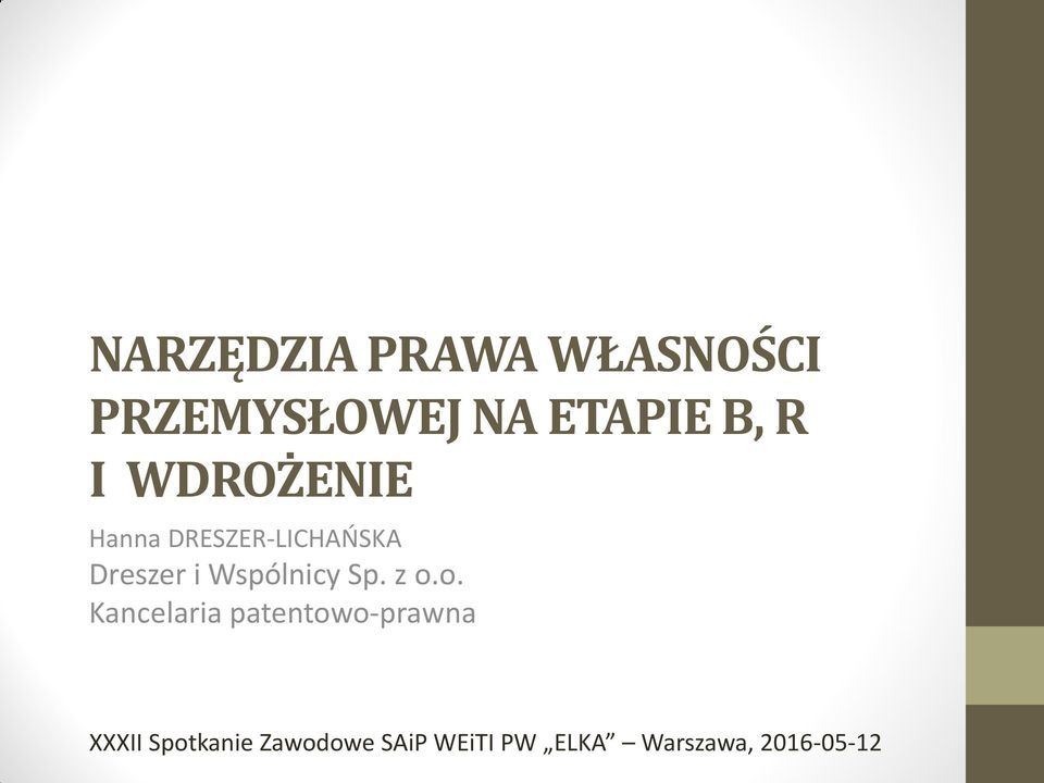 Wspólnicy Sp. z o.