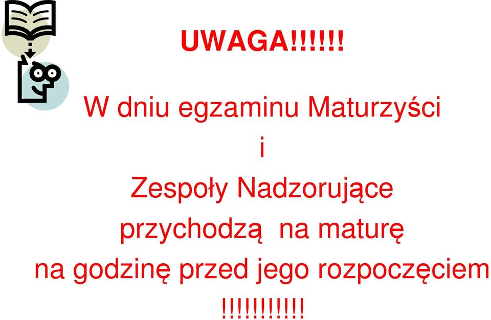 Maturzyści i Zespoły