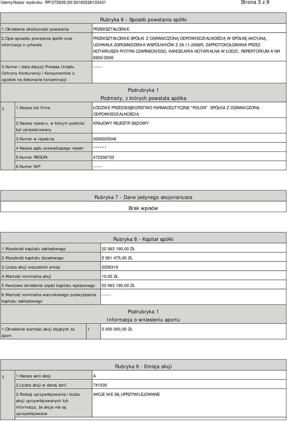 ZGROMADZENIA WSPÓLNIKÓW Z 29.11.