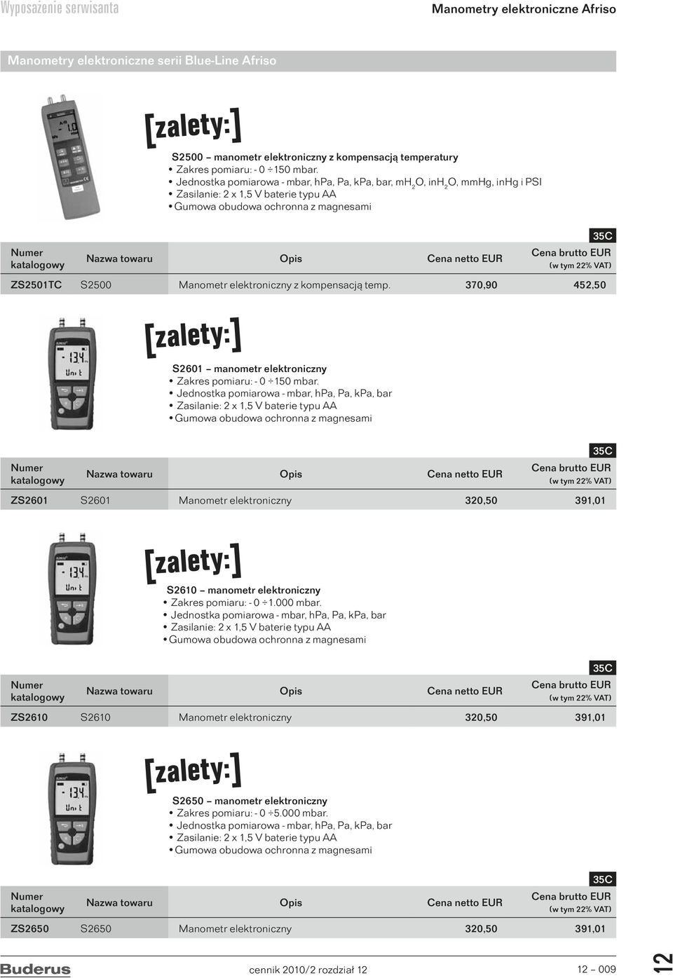 - 0 150 mbar. Jednostka pomiarowa - mbar, hpa, Pa, kpa, bar Zasilanie: 2 x 1,5 V baterie typu AA Gumowa obudowa ochronna z magnesami ZS2501TC S2500 Manometr elektroniczny z kompensacją temp.