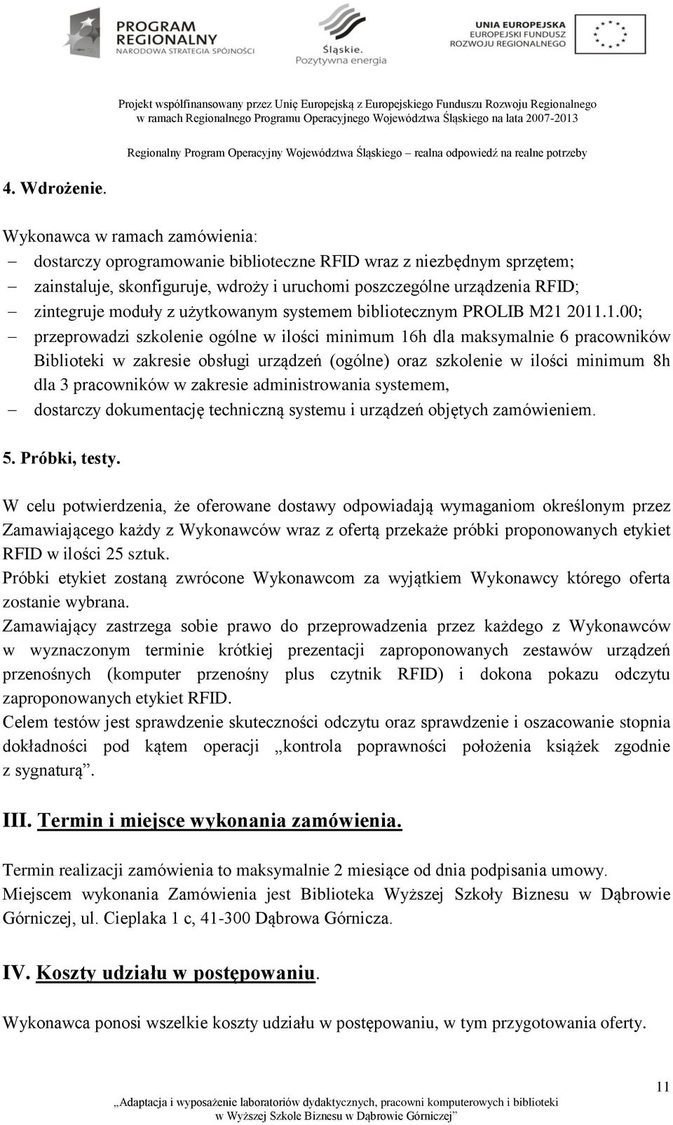 użytkowanym systemem bibliotecznym PROLIB M21 