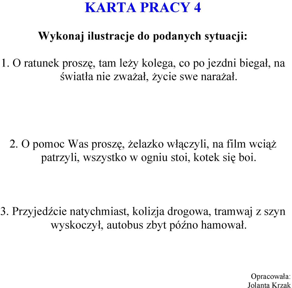 narażał. 2.