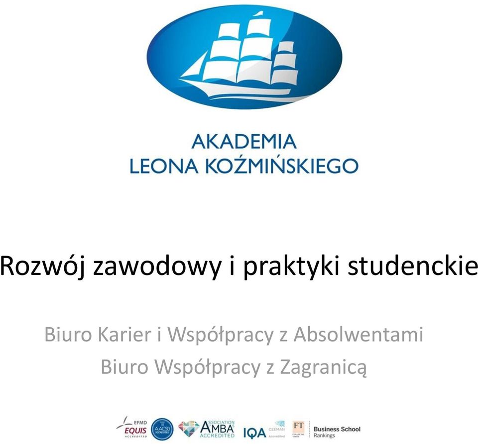 Współpracy z Absolwentami