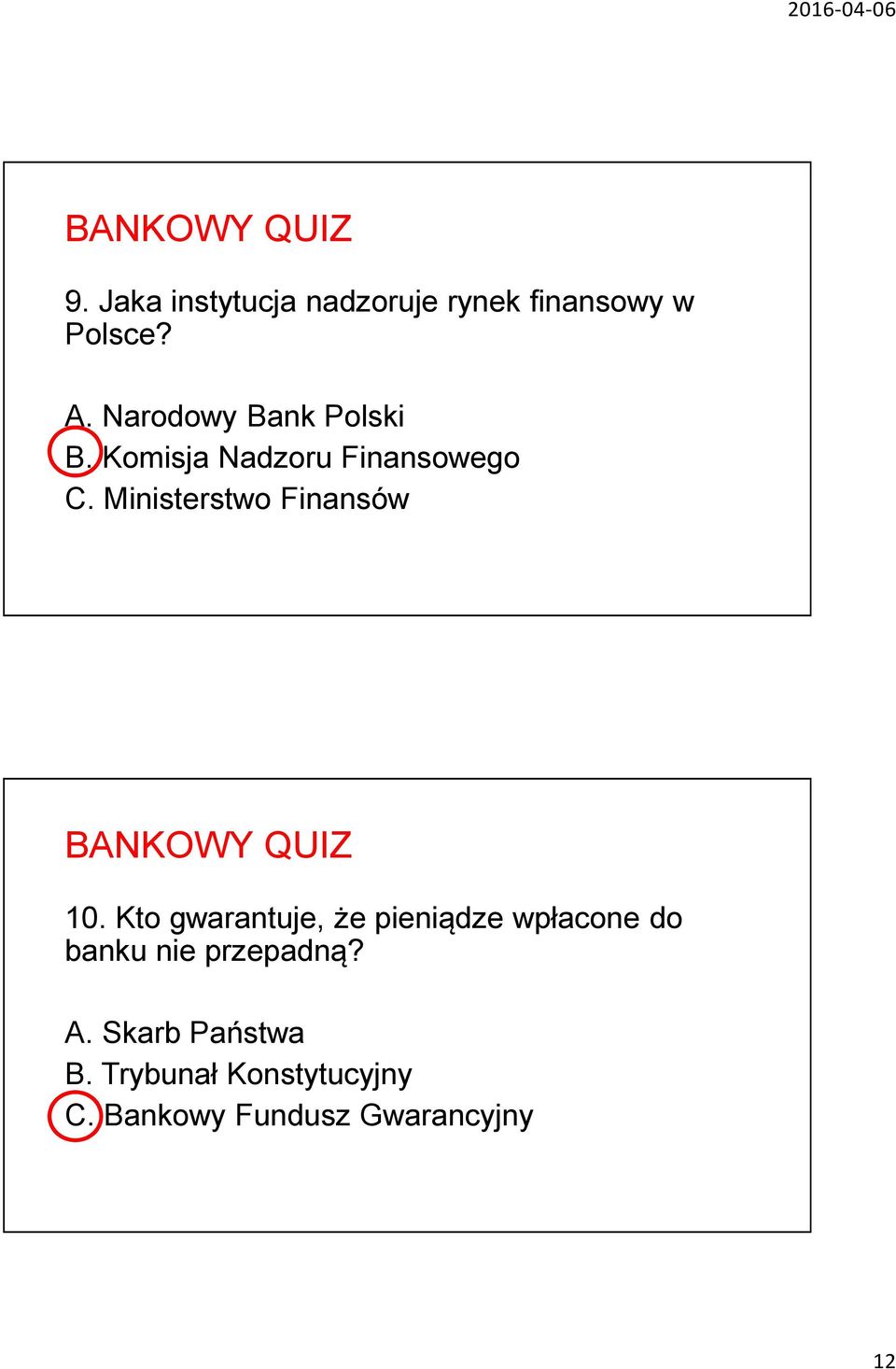 Ministerstwo Finansów 10.